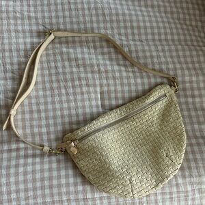 Clare V Grande Fanny in Cream